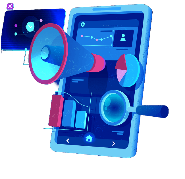 Digital Marketing Illustration